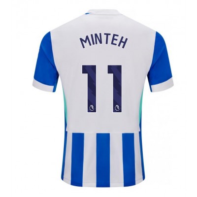 Fotballdrakt Herre Brighton Yankuba Minteh #11 Hjemmedrakt 2025-26 Kortermet Fotballdrakt Herre Brighton Yankuba Minteh #11 Hjemmedrakt 2025-26 Kortermet
